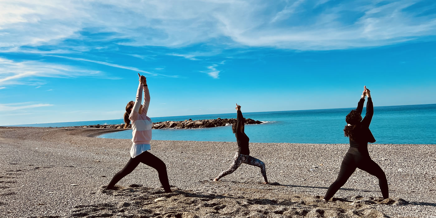 Yoga in Spiaggia a Tropea